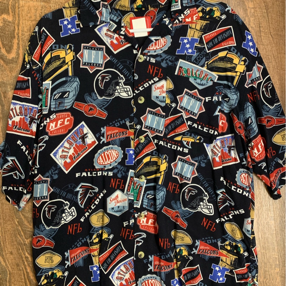 Vintage Hawaiian Atlanta Falcons Shirt